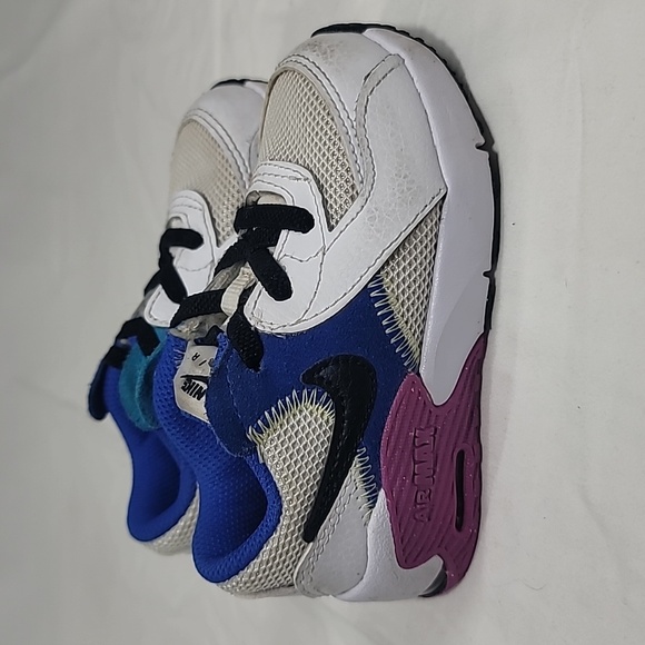 NIKE Air Max Excee PS White Royal Fuschia CD6893-117 US Size 6C - Picture 4 of 12